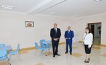 Azerbaijani president reviews one of schools after repair in Baku
