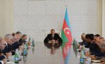 Azerbaijani president chairs Cabinet of Ministers’ meeting on first nine months of 2015